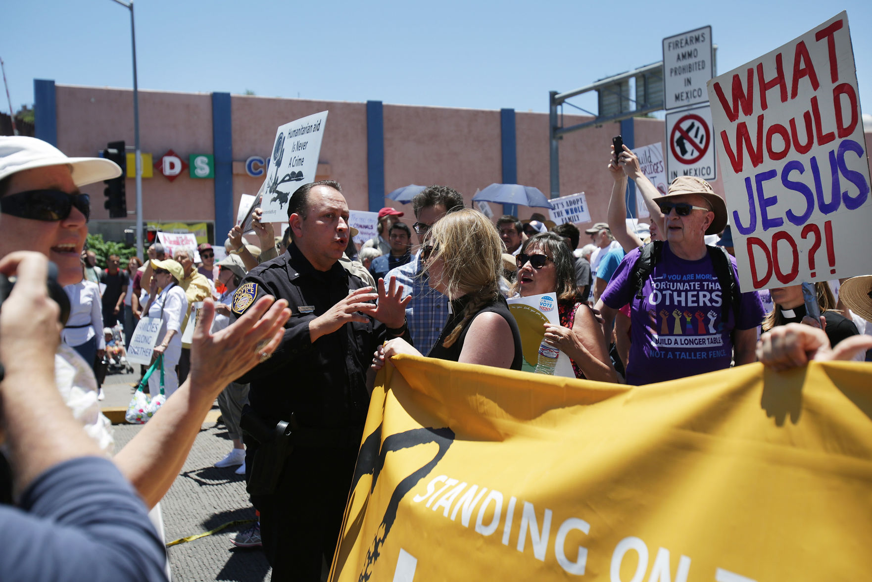 Families Belong Together Rally in Nogales